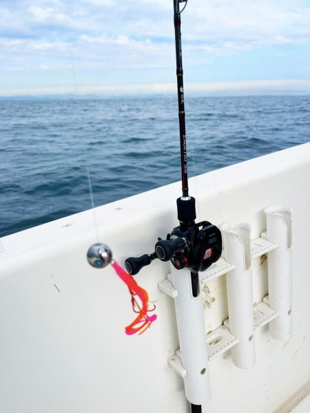 今日はタイラバ釣り